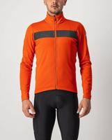 CASTELLI Cyklistická zateplená bunda - RADDOPPIA 3 - červená 2XL