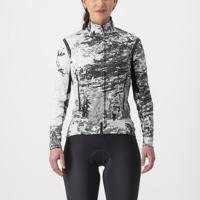 CASTELLI Cyklistická zateplená bunda - UNLIMITED PERFETTO ROS 2 W - bílá/šedá S