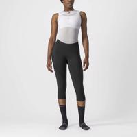 CASTELLI Cyklistické kalhoty 3/4 bez laclu - VELOCISSIMA 3 LADY - černá L