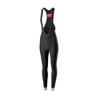 CASTELLI Cyklistické kalhoty dlouhé s laclem - TUTTO NANO LADY WNT - černá L