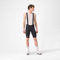 CASTELLI Cyklistické kalhoty krátké s laclem - AERO RACE S - černá M