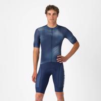 CASTELLI Cyklistické kalhoty krátké s laclem - COMPETIZIONE 2 KIT - modrá 2XL