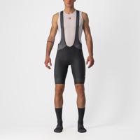 CASTELLI Cyklistické kalhoty krátké s laclem - ENDURANCE 3 - černá S