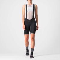 CASTELLI Cyklistické kalhoty krátké s laclem - ENDURANCE LADY  - černá L