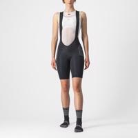 CASTELLI Cyklistické kalhoty krátké s laclem - FREE UNLIMITED W - černá S
