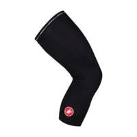 CASTELLI Cyklistické návleky na nohy - UPF 50+ - černá M