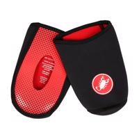 CASTELLI Cyklistické návleky na tretry - TOE THINGY 2 - černá/červená UNI