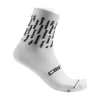 CASTELLI Cyklistické ponožky klasické - AERO PRO W - bílá L-XL