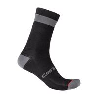 CASTELLI Cyklistické ponožky klasické - ALPHA W 15 - modrá S-M