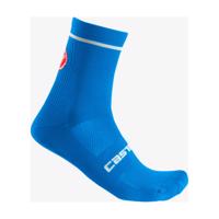 CASTELLI Cyklistické ponožky klasické - ENTRATA 13 - modrá L-XL