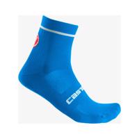 CASTELLI Cyklistické ponožky klasické - ENTRATA 13 - modrá L-XL