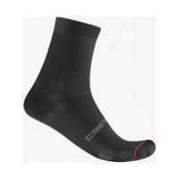 CASTELLI Cyklistické ponožky klasické - ESPRESSO 12 - černá