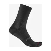 CASTELLI Cyklistické ponožky klasické - ESPRESSO 2 - černá L-XL
