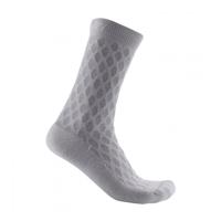 CASTELLI Cyklistické ponožky klasické - SFIDA 13 LADY WINTER - šedá S-M