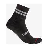 CASTELLI Cyklistické ponožky kotníkové - ANIMA 7 - černá S-M