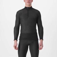 CASTELLI Cyklistické triko s dlouhým rukávem - COLD DAYS 2ND LAYER - černá
