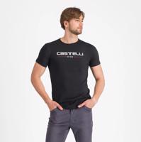CASTELLI Cyklistické triko s krátkým rukávem - CASTELLI '76 - černá XL
