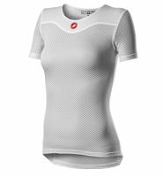 CASTELLI Cyklistické triko s krátkým rukávem - PRO ISSUE 2 LADY - bílá S
