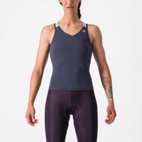 CASTELLI Cyklistický dres bez rukávů - SOLARIS TOP - modrá S