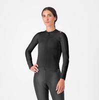 CASTELLI Cyklistický dres s dlouhým rukávem letní - ESPRESSO - černá L