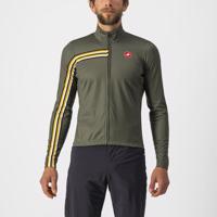 CASTELLI Cyklistický dres s dlouhým rukávem letní - UNLIMITED THERMAL - zelená