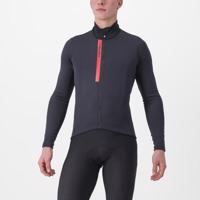 CASTELLI Cyklistický dres s dlouhým rukávem zimní - ENTRATA THERMAL - černá M