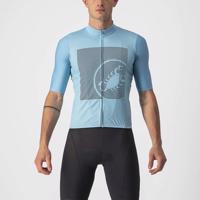 CASTELLI Cyklistický dres s krátkým rukávem - BAGARRE - modrá M