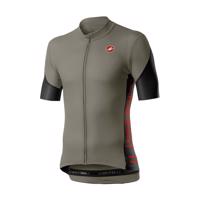 CASTELLI Cyklistický dres s krátkým rukávem - ENTRATA V - světle modrá/zelená S