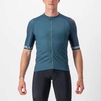 CASTELLI Cyklistický dres s krátkým rukávem - ENTRATA VI - modrá L