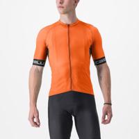 CASTELLI Cyklistický dres s krátkým rukávem - ENTRATA VI - oranžová L