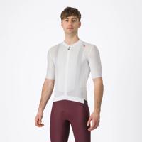CASTELLI Cyklistický dres s krátkým rukávem - ESPRESSO - bílá 2XL