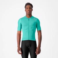 CASTELLI Cyklistický dres s krátkým rukávem - ESPRESSO - tyrkysová M