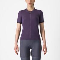 CASTELLI Cyklistický dres s krátkým rukávem - LIBERA - fialová M