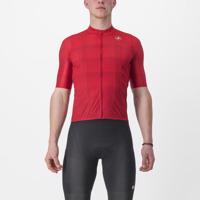 CASTELLI Cyklistický dres s krátkým rukávem - LIVELLI - červená 2XL