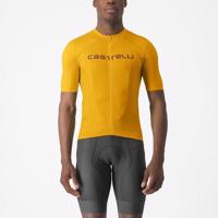 CASTELLI Cyklistický dres s krátkým rukávem - PROLOGO LITE - žlutá 3XL