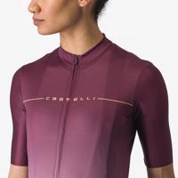 CASTELLI Cyklistický dres s krátkým rukávem - SALITA - bordó S