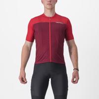 CASTELLI Cyklistický dres s krátkým rukávem - UNLIMITED ENTRATA - červená XL