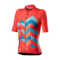 CASTELLI Cyklistický dres s krátkým rukávem - UNLIMITED W - růžová XL