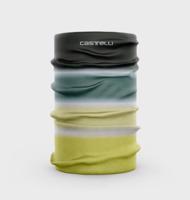CASTELLI Cyklistický nákrčník - LIGHT W HEAD THINGY - žlutá/zelená