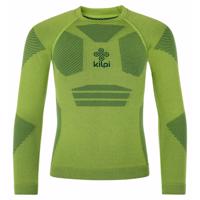 Chlapecké funkční triko s dlouhým rukávem Kilpi NATHAN-JB světle zelené