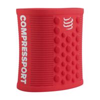 COMPRESSPORT potítko - SWEATBANDS 3D.DOTS - červená/bílá