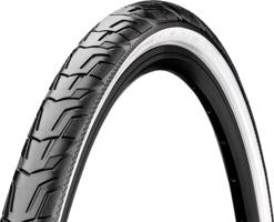 CONTINENTAL plášť - RIDE CITY 28 700x42C - hnědá/bílá