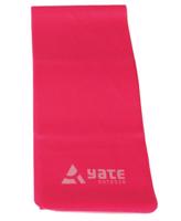 Cvičební pás Fit Band 25mX15cm, středně tuhý, růžový