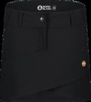 Dámská outdoorová šortko-sukně Nordblanc Sprout černá NBSSL7632_CRN