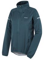 Dámská ultralehká softshell bunda Husky Solei L tm. zelená