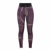 Dámské elastické kalhoty CRAFT Core Essence fialová s růžovou 1908772-435721