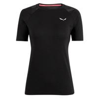 Dámské termo tričko Salewa Cristallo warm merino responsive black out 28208-0910