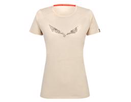 Dámské tričko Salewa Pure Hardware Merino 28385-7260 oatmeal