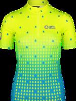 Dámský cyklo dres Nordblanc Hale žlutý NBSLF7439_BPZ