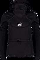Dámský zateplený softshellový anorak Nordblanc Monochrome černý NBWSL7580_CRN